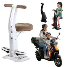 Brcshop / Cadeirinha Banco Infantil Frontal Retrátil P/ Scooter Patinete Elétrico Até 50kg
