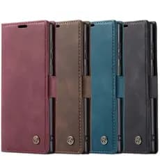 Capa Carteira Caseme Couro com fechamento Magnético para o Samsung Galaxy Note 20 Ultra