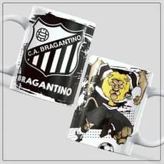 Caneca De Porcelana Do Bragantino - 325ml - Canecas Dahora