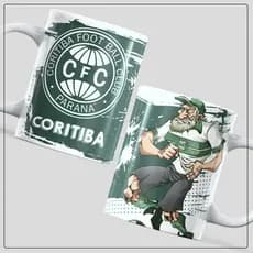 Caneca De Porcelana Do Coritiba - 325ml - Canecas Dahora