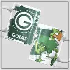Caneca De Porcelana Do Goias - 325ml - Canecas Dahora