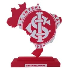 Troféu Exclusivo do Internacional  Impressão em 3D Celebre a Paixão com Estilo!