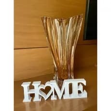 Enfeite Palavra Home Decoração Para Casa Estante 22cm