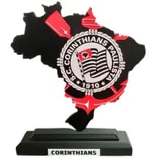 Troféu Exclusivo do Corinthians Impressão em 3D Celebre a Paixão Alvinegra com Estilo !
