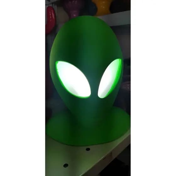Et Extraterrestre  Decorativo Quarto Infantil Decoração Luminaria Abajour quarto Games