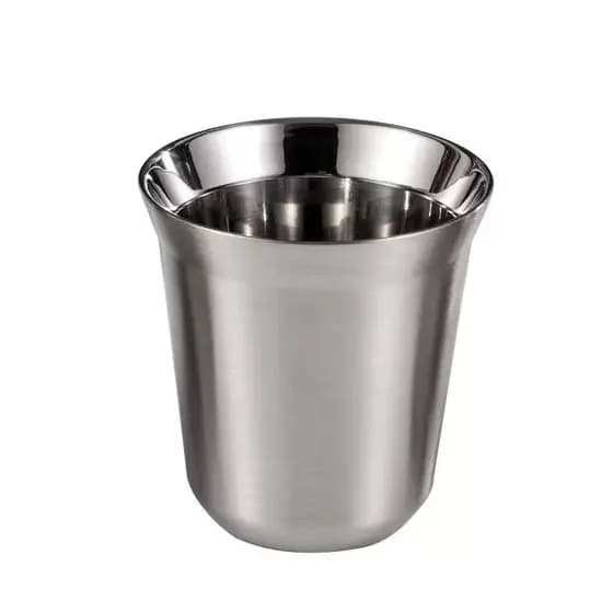 Xícara Inox Café Expresso Tipo Pixie Nespresso Inox Parede Dupla Térmico 80ml Original