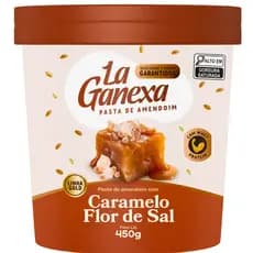 Pasta de Amendoim La Ganexa Caramelo Flor De Sal Whey Protein