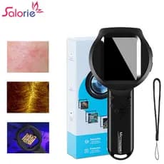 Salorie Portátil Lupa Microscópio Digital Com Luz Para Reparo Eletrônico De Moedas De Erro