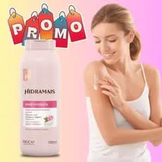 ENVIO IMEDIATO Loção Hidratante Corporal Rosa Mosqueta Hidramais 500ml PROMOÇÃO