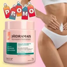 ENVIO IMEDIATO  Creme Para Massagem Localizada 1kg - Hidramais Produto100% Original - PROMOÇÃO