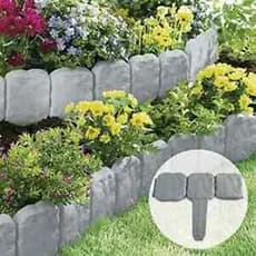 10 Cercas Para Jardinagem De Gramado De Plastico Com Bordas