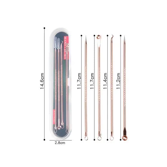 Removedor Inox De Cravo Kit 4 Agulhas