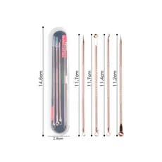 Removedor Inox De Cravo Kit 4 Agulhas
