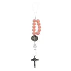Dezena para Celular com Medalha de São Bento - Rosa