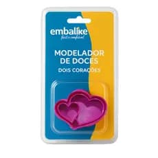 Kit Modelador 2 Corações Para Doces e Brigadeiros