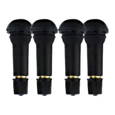 Kit 4 Bico De Pneu Sem Câmera Tr414 De Válvula De Ar 50mm GCONECT