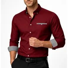 Camisa Social Masculina Para Escritório - 60% Algodão Premium a Pronta Entrega