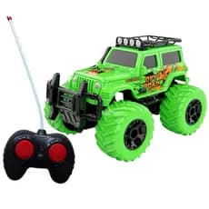 Carrinho Controle Remoto Total Com Luz Safari Super Rapido