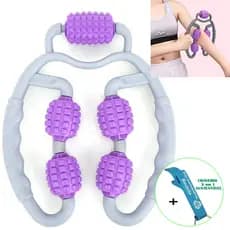 Rolo Para Massagem Miofascial Yoga + Chaveiro CBRN16198