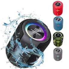 Caixa De Som Bluetooth Portátil Sem fio Com Led Ipx6 Resistente Água Original Graves Kapbom KA-8778