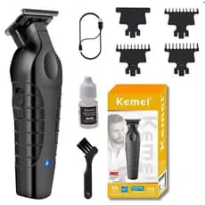 Máquina cortar cabelo acabamento Kemei KM-2299 original Aparador de Cabelo e Barba - Bivolt
