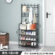 Rack Sapateira Arara Organizadora cabideiro suporte Multiuso Sapato Tenis Roupa Closet Quarto Armários