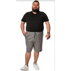 Bermuda  Plus Size Masculina basicamente/malwee