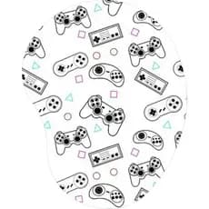 Mouse Pad Ergonômico Gota Controles de Videogame
