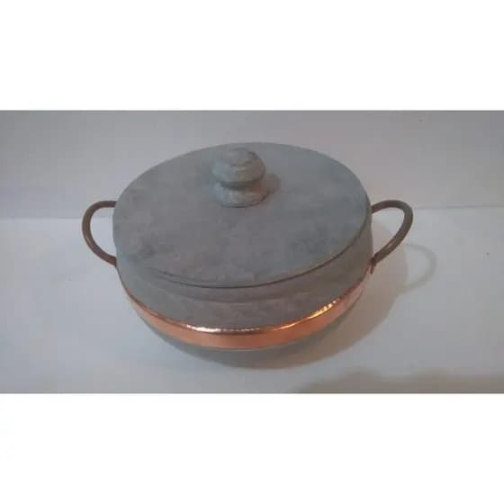 Panela de Pedra Sabão n1 Panela natural Panela fogão a lenha ou a gás