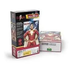 Quebra Cabeça Puzzle Shazam Dc Comics 200 Peças Grow