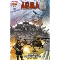 REVISTA ARMAH AUSENTE SEM PERMISSÃO MARVEL VOL. 1 PANINI COMICS