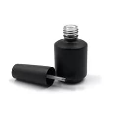 Vidro vazio para esmalte 10 un Preta para esmalte 14ml lembrancinhas Vidro esmalte