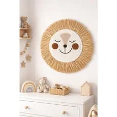 Decoração De Parede Quarto Infantil Leão Enfeite Boho