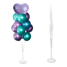 Suporte De Chão de Bexiga Festa Aniversário Porta Balão Balões Bexigas 70cm/1,00cm/1,30cm