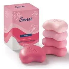 Sabonete Hidratante em Barra Sensi Flores - 5 x 80 g
