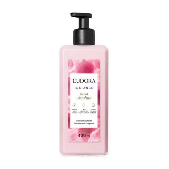 Creme Hidratante Desodorante Corporal Instance Rosa Absoluta 400ml