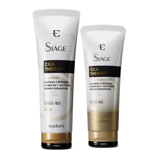 Combo Siàge Cica-Therapy: Shampoo 250ml + Condicionador 200ml