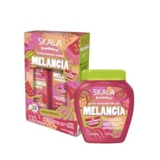 Kit Skala Frutástica Melancia Ultra Definição Potão 1kg + Shampoo 325ml e Condicionador 200ml