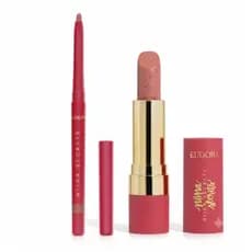 Combo Batom + Lapiseira Soft Petals Rosé Pétala Niina Secrets