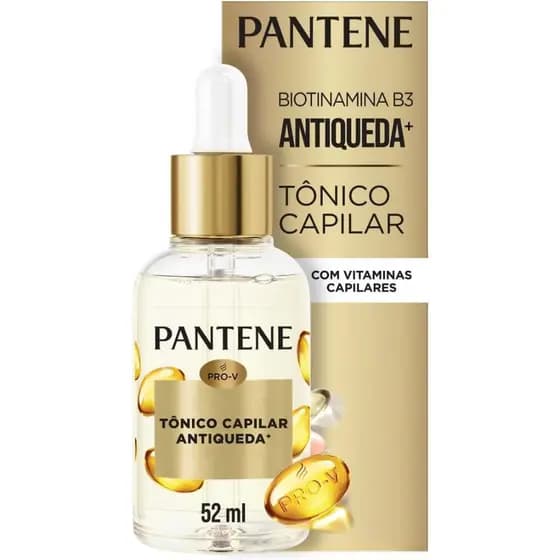 Tônico Capilar Pantene Antiqueda Biotinamina B3 52ml Crescimento e Força
