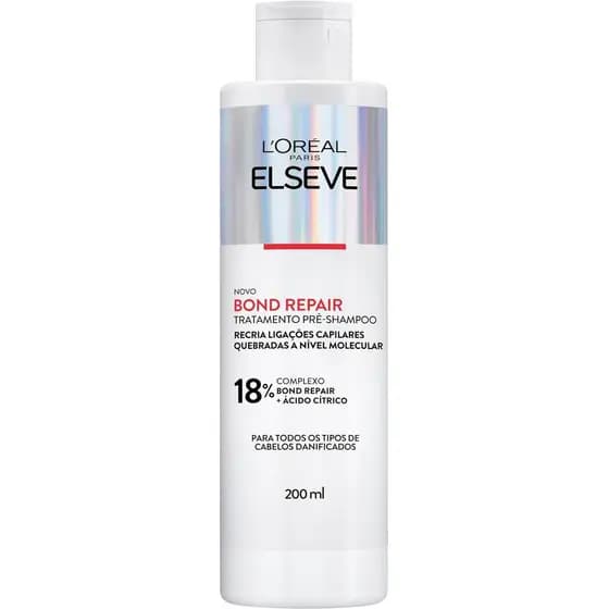 Pré-Shampoo Elseve Bond Repair L'Oréal Paris 200ml - Reparação e Fortalecimento