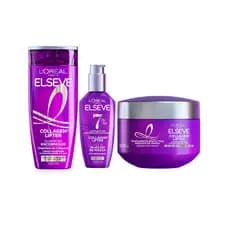 KIT SHAMPOO + MÁSCARA +  LEAVE-IN ELSEVE COLÁGENO LIFTER