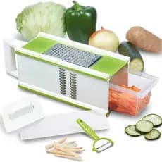 Processador e Ralador de alimentos Nicer Dicer Plus Frutas Legumes Verduras