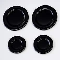 Kit com 4 Espalhadores Tampinha Queimador do Fogão Brastemp BF050BR