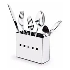 Porta Talheres Aço Inox - Escorredor Louças Pratos Cozinha