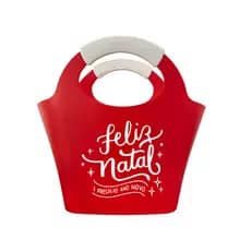 PRESENTE DE NATAL ICE BAG COOLER BOLSA TÉRMICA DE PRAIA LOGO NATAL BOLSA GELO CHAMPANHEIRA BOLSA PARA VINHO ESPUMANTE