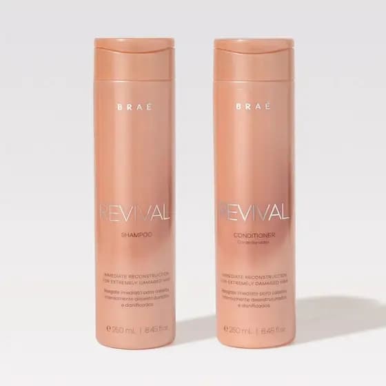 Kit Braé Revival Duo Shampo e Condicionador 2x250ml