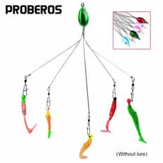 Isca Artificial Guarda Chuva, Jig Head Pesca de Robalo, Curvina, Olho de Cão