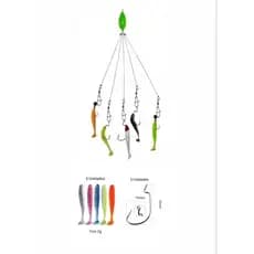 Kit Isca Artificial Guarda Chuvas