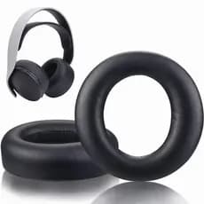 Par de Almofadas para Fone de Ouvido Sem Fio Sony Pulse 3D Espumas Macias com Alta Durabilidade
